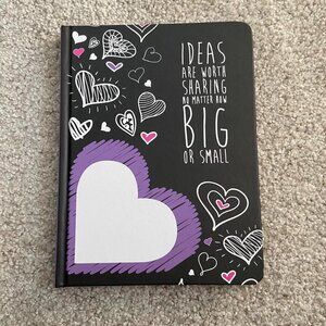 New “Ideas are Worth Sharing No Matter How Big or Small” Black Journal